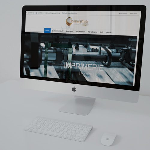 Création site web E-commerce + Migration & Installation de l'application de gestion de facture